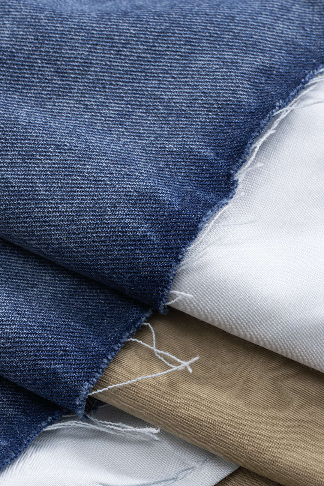 Denim Patchwork Mini Skirt