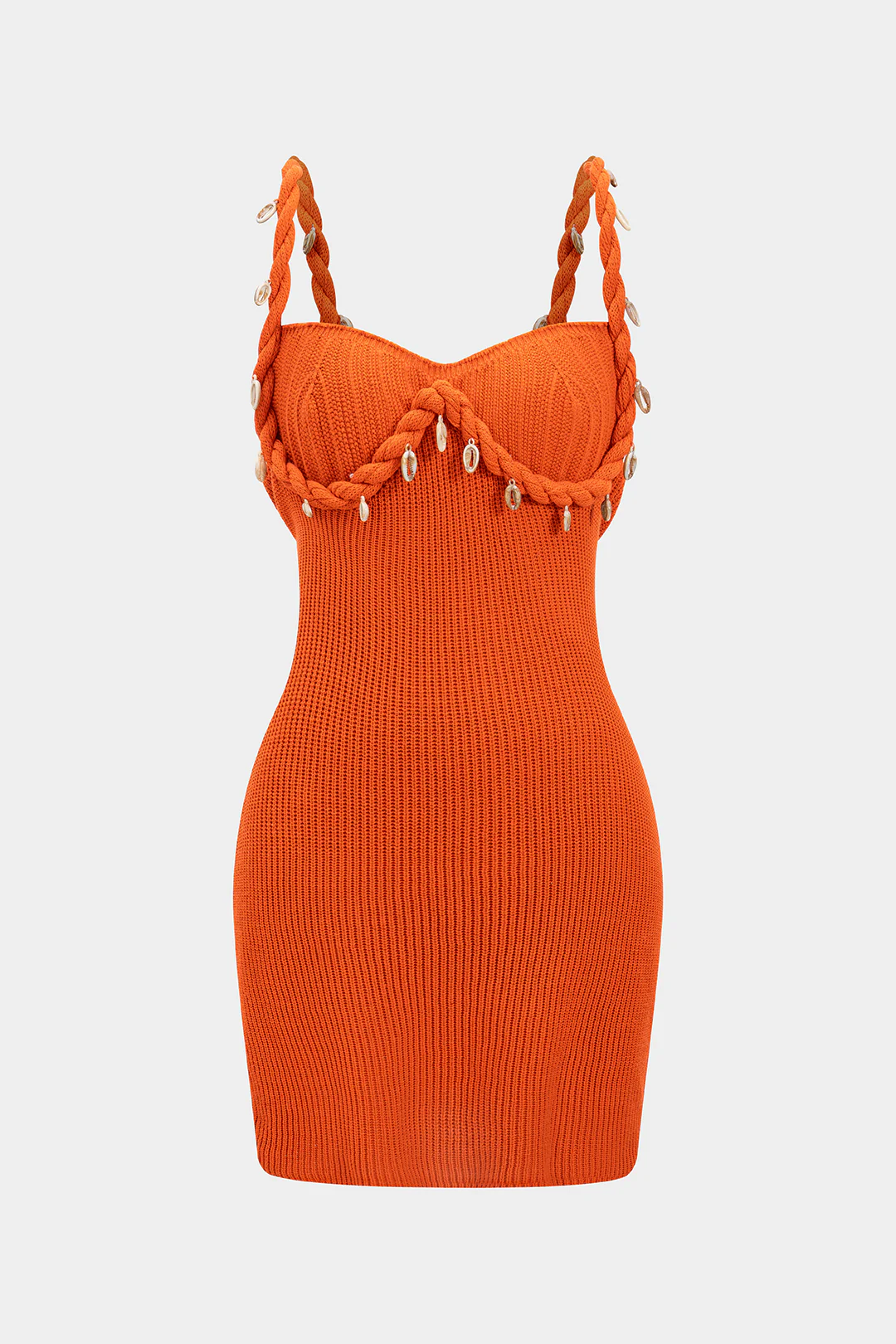 Knit Twisted Cut-Out Sleeveless Dress