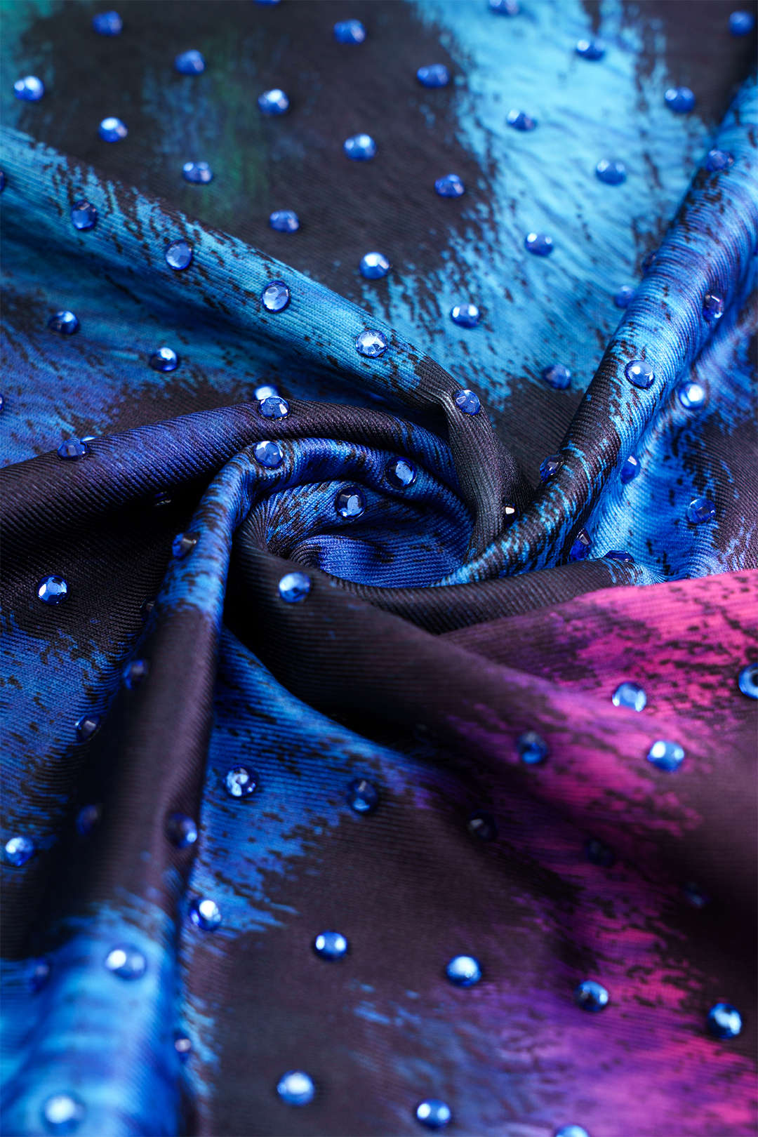 Leopard Print Riveted Skirt