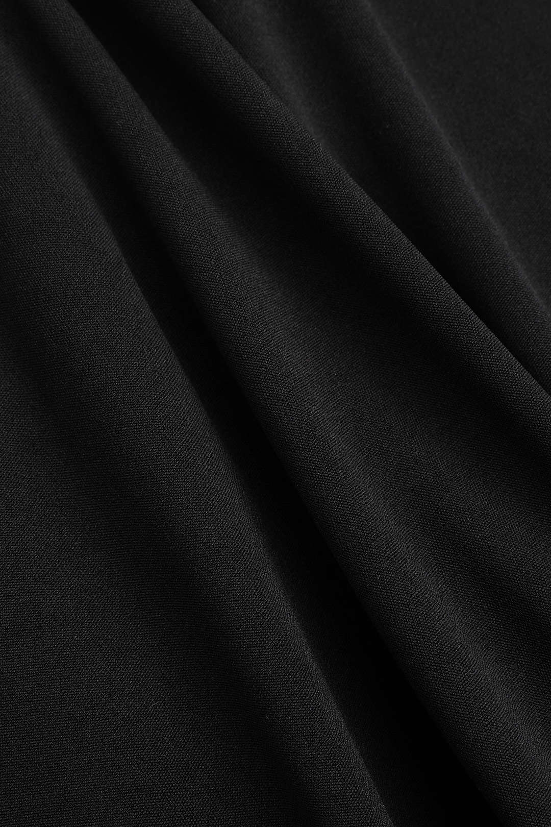 Ruched Cut Out Twist Knot Long Sleeve Mini Dress