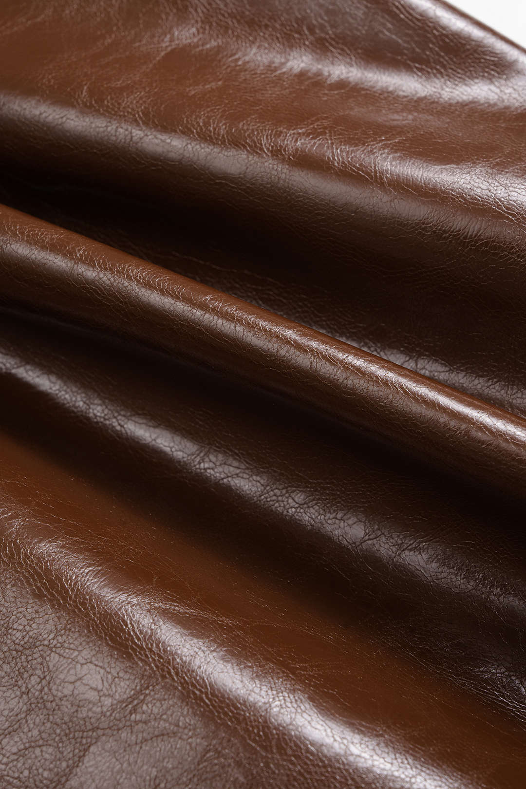 Plus Size Faux Leather Patchwork V-Neck Ruched Sleeveless Mini Dress