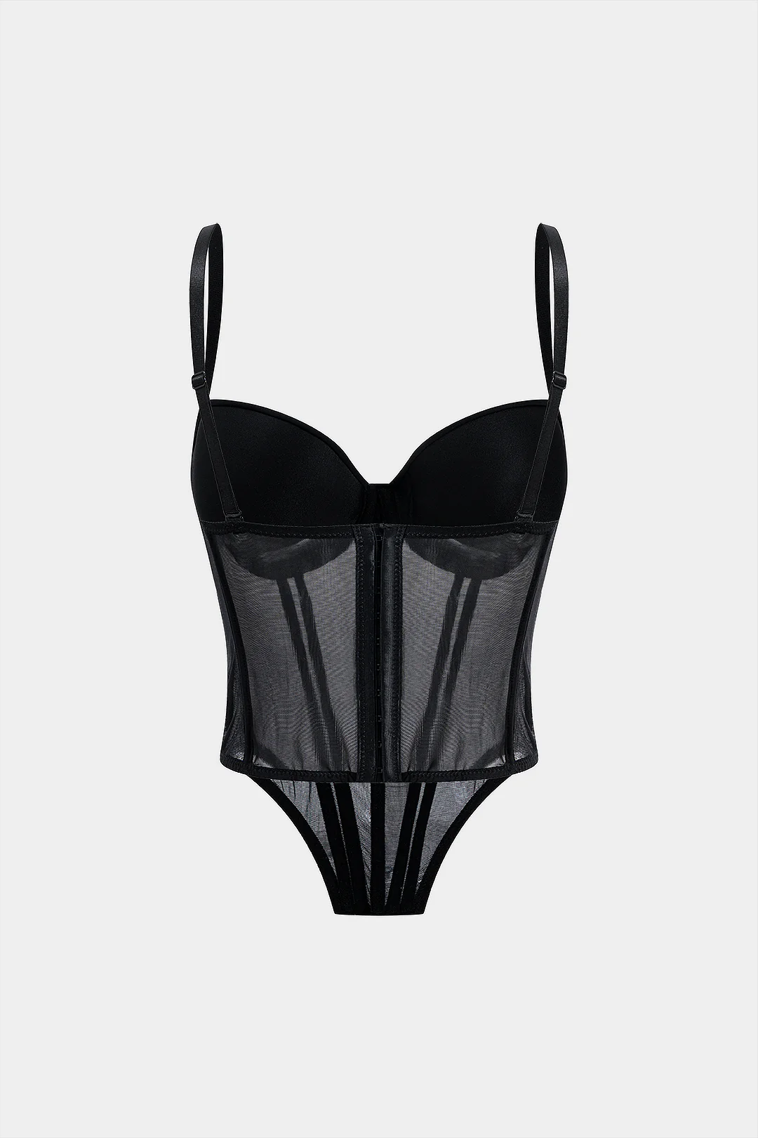 Mesh Corset Style Slip Cami Top