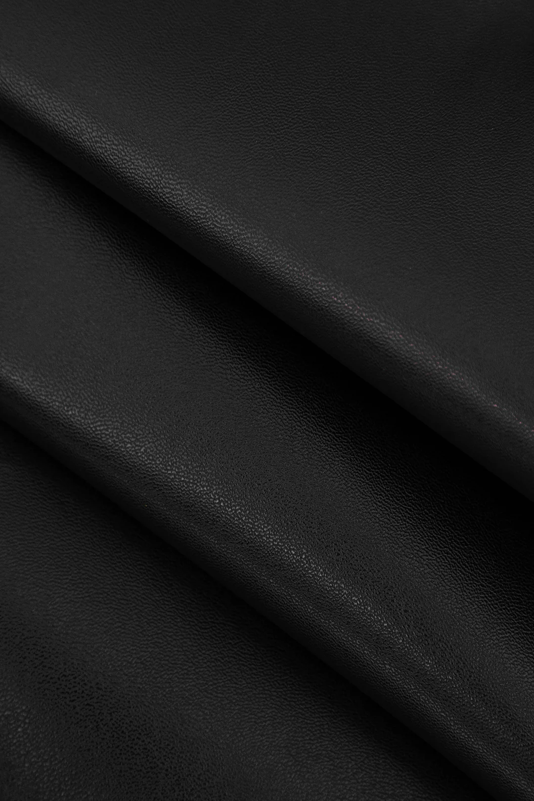 Solid Faux Leather Button Mini Dress