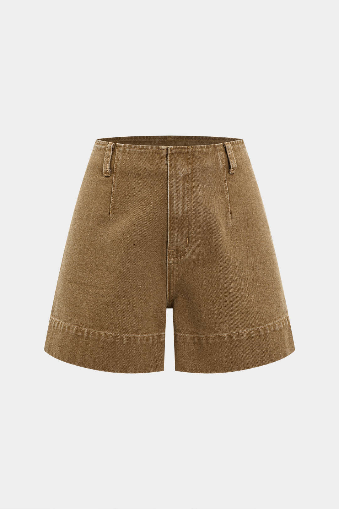 Denim Washed Pocket Shorts