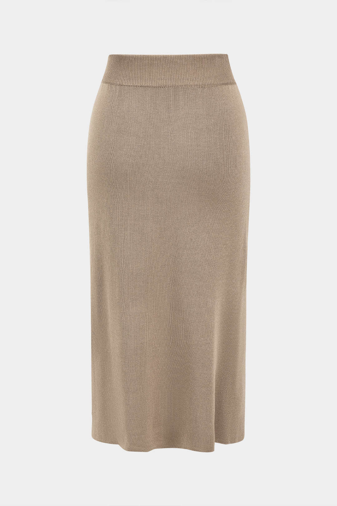 Knit Gigot Sleeve and Skirt Ensemble