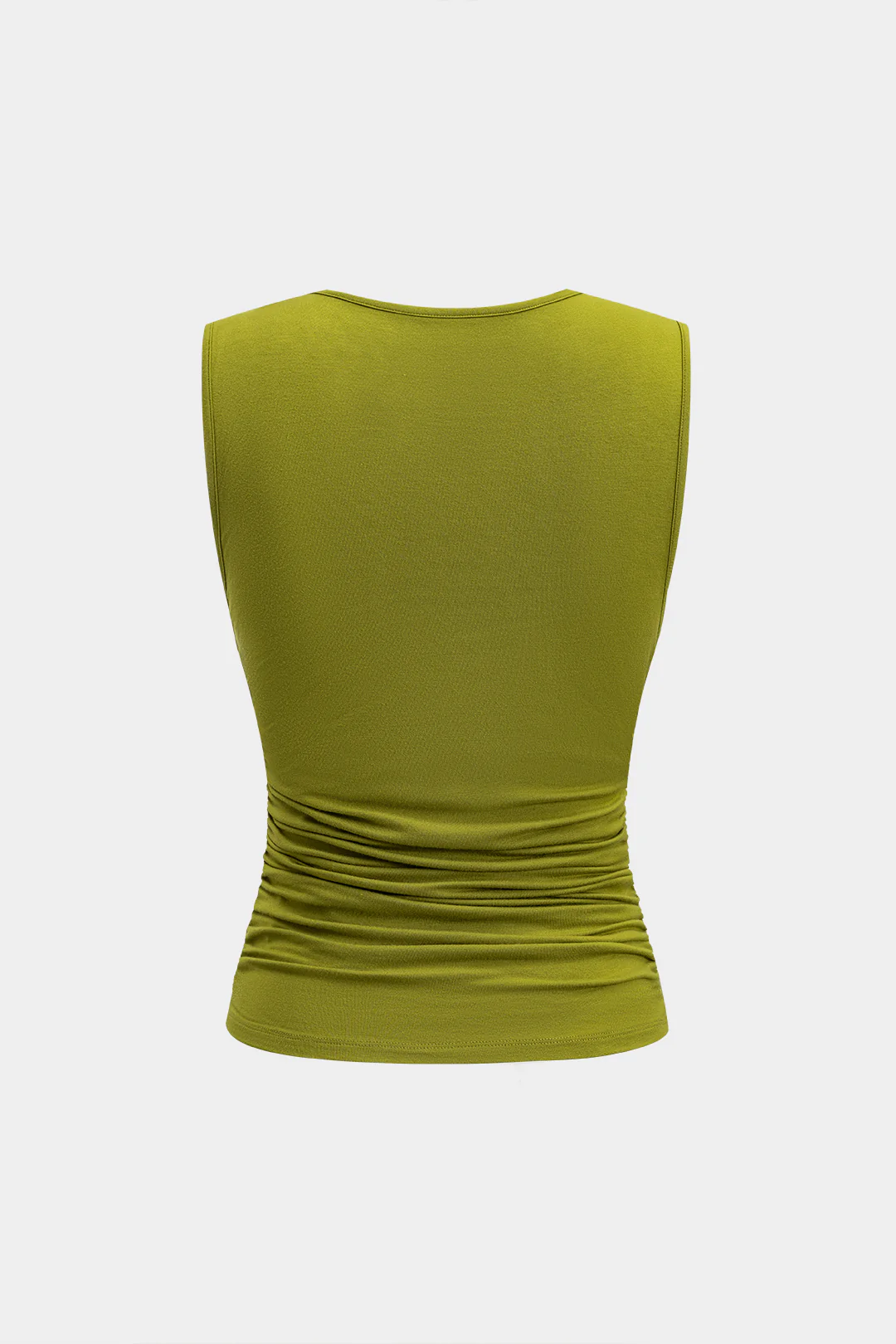 Tank Top and Ruched Knot Skirt Set