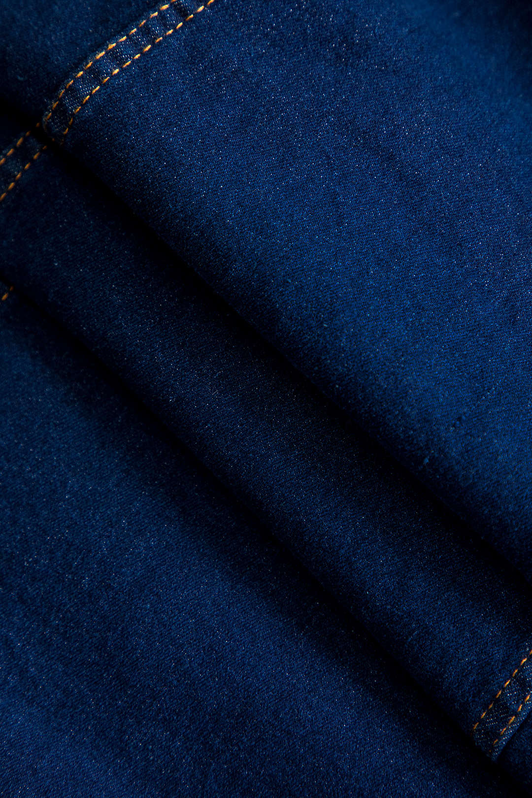 Fringe Denim Midi Skirt