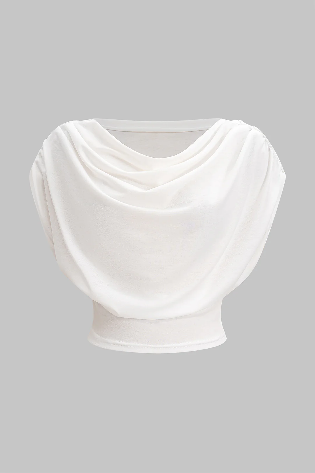 Ruched Short-Sleeved T-Shirt