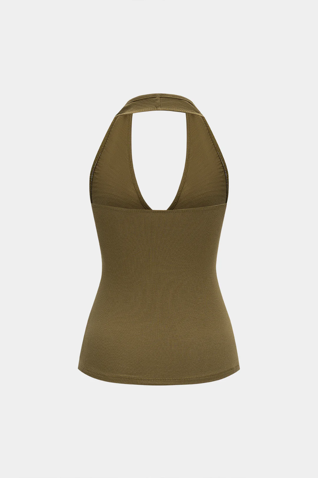 Halter Neck Twisted Knot Backless Camisole Top