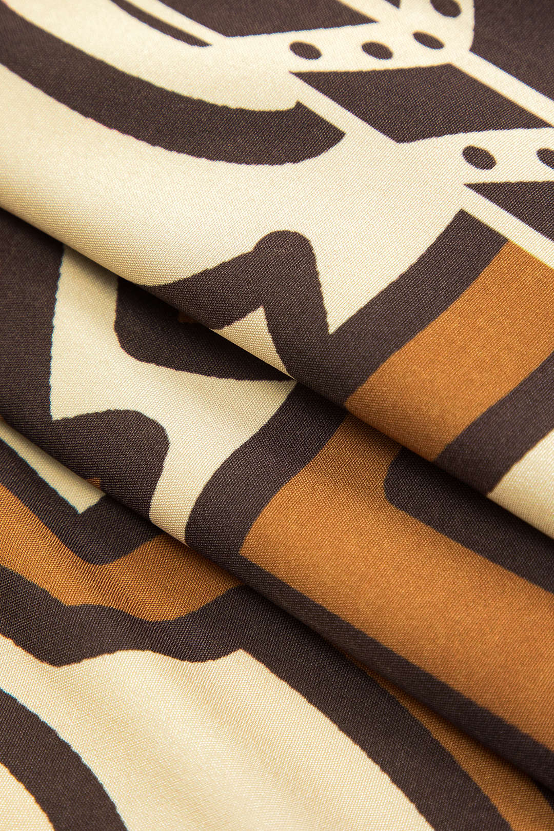 Bohemian Pattern Asymmetrical Zippered Skirt