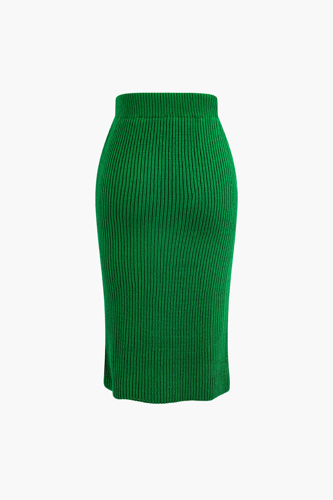 V-neck Long Sleeve Sweater and Skirt Set