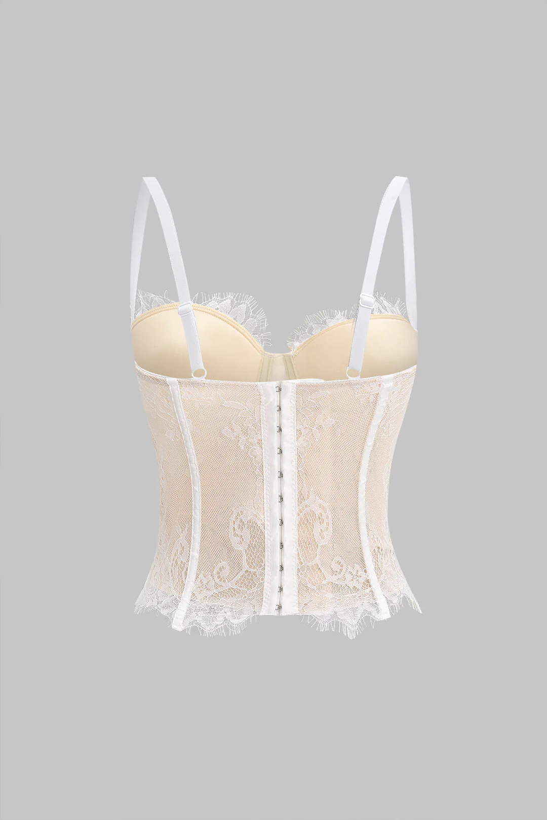 Bustier Slip Lace Patchwork Cami Top