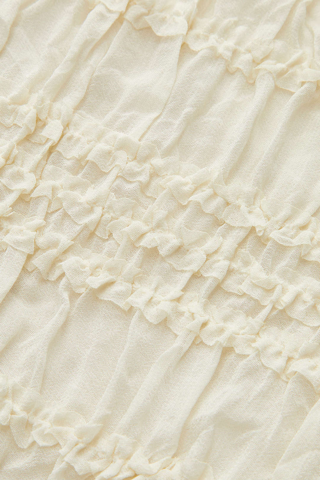 Chiffon Shirred Ruched Short-Sleeve Top And Skirt Set