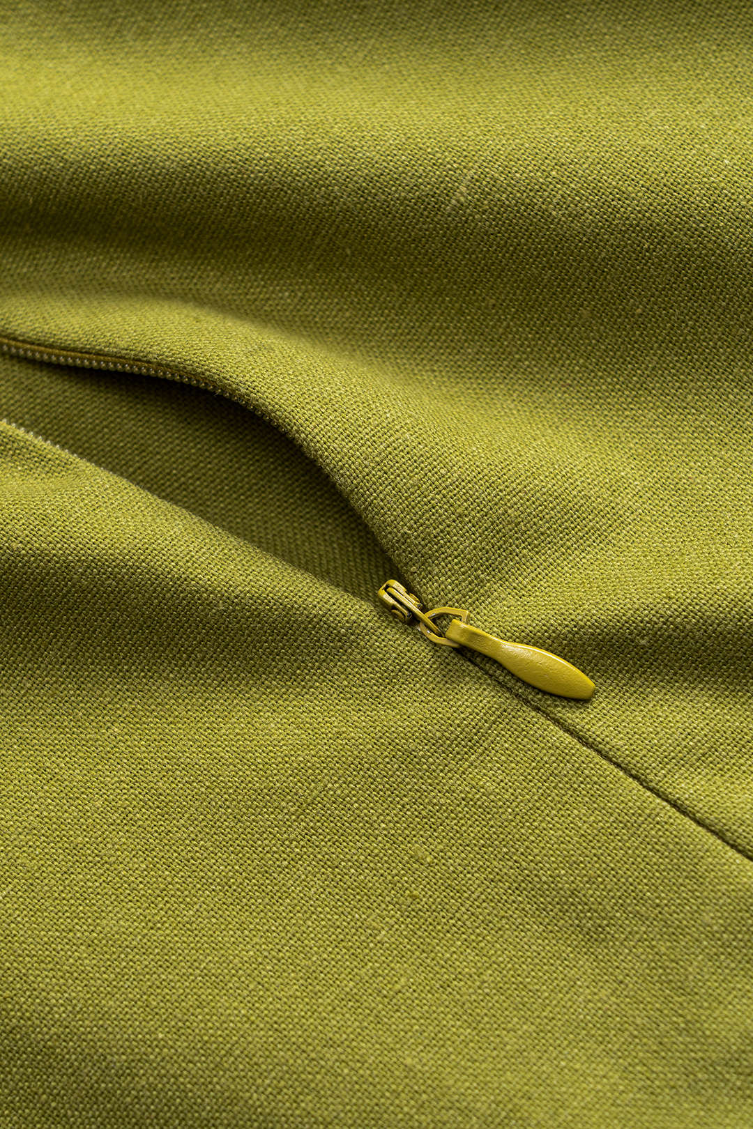 Linen Ruched Tie-Up Sleeveless Mini Dress