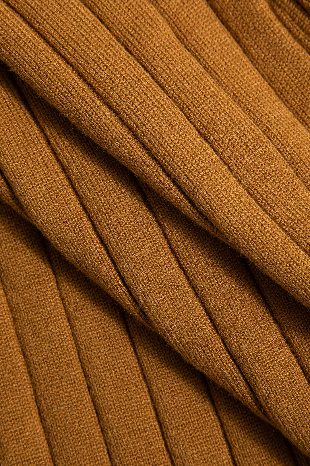 Color Block Printed Knit Pleated Mini Skirt