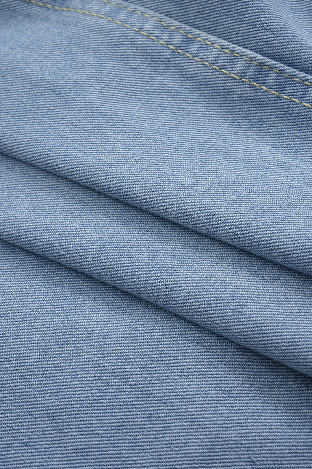 High Waist Pocket Denim Skirt