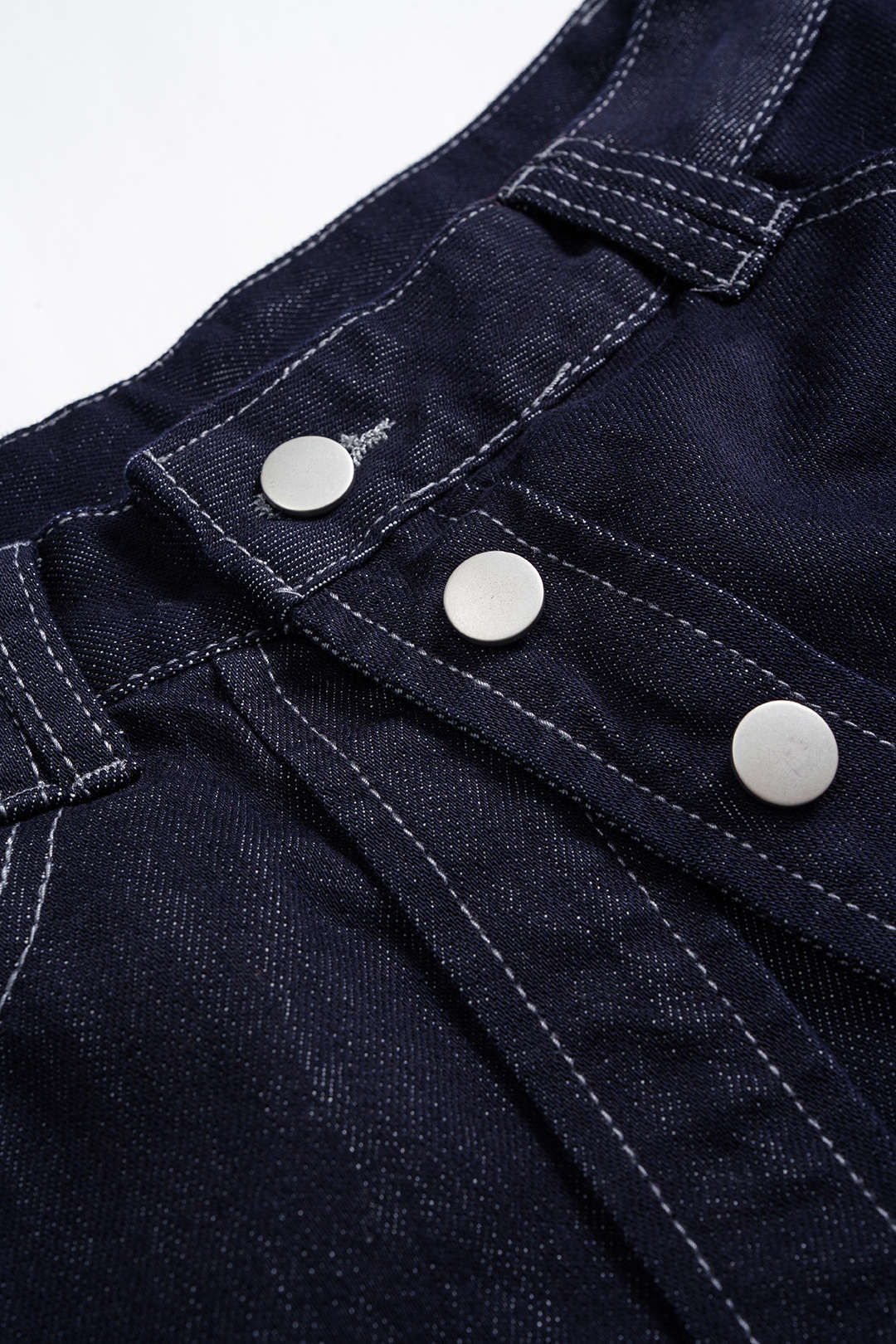 Denim Button Jeans