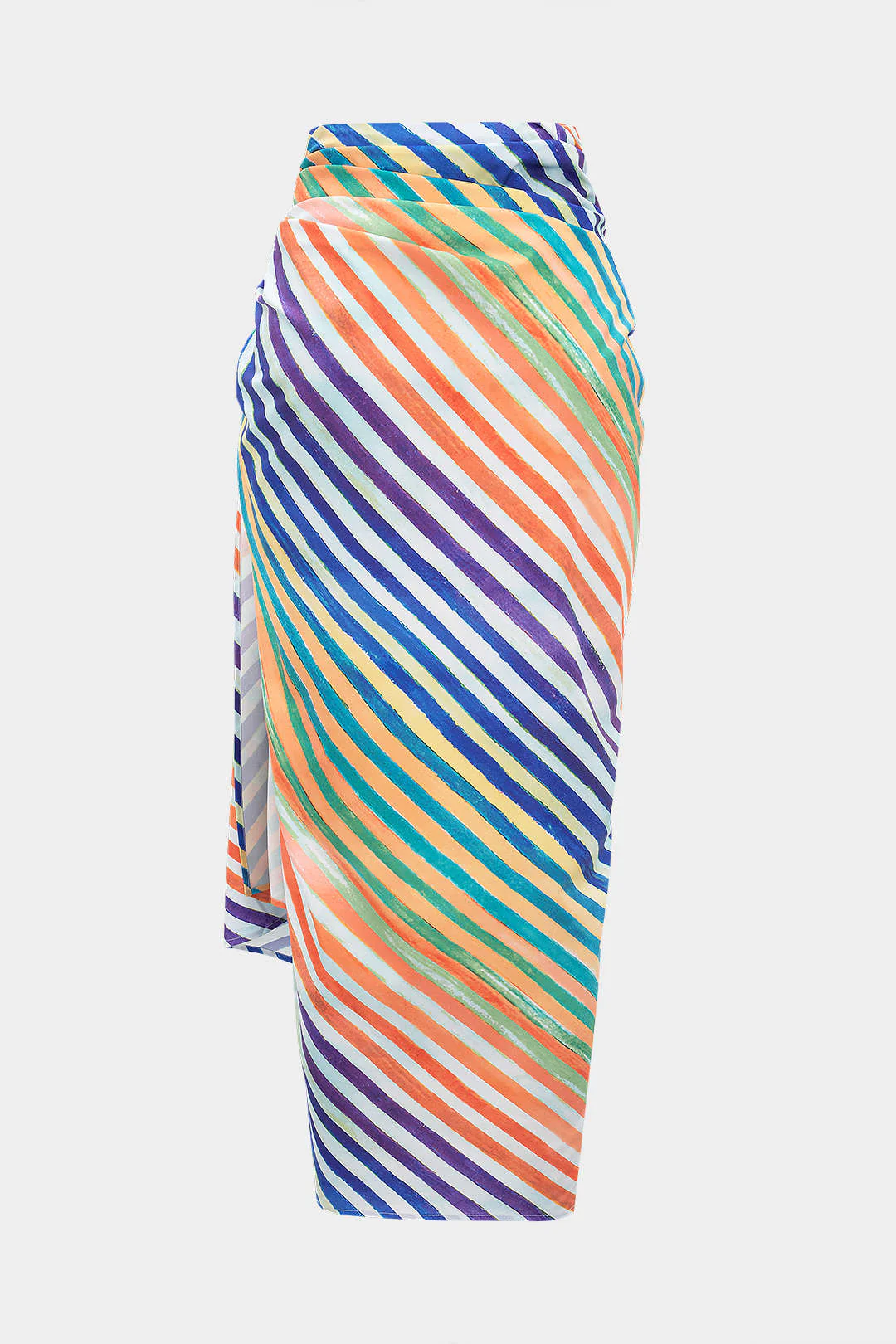 Striped Twist Knot Skirt