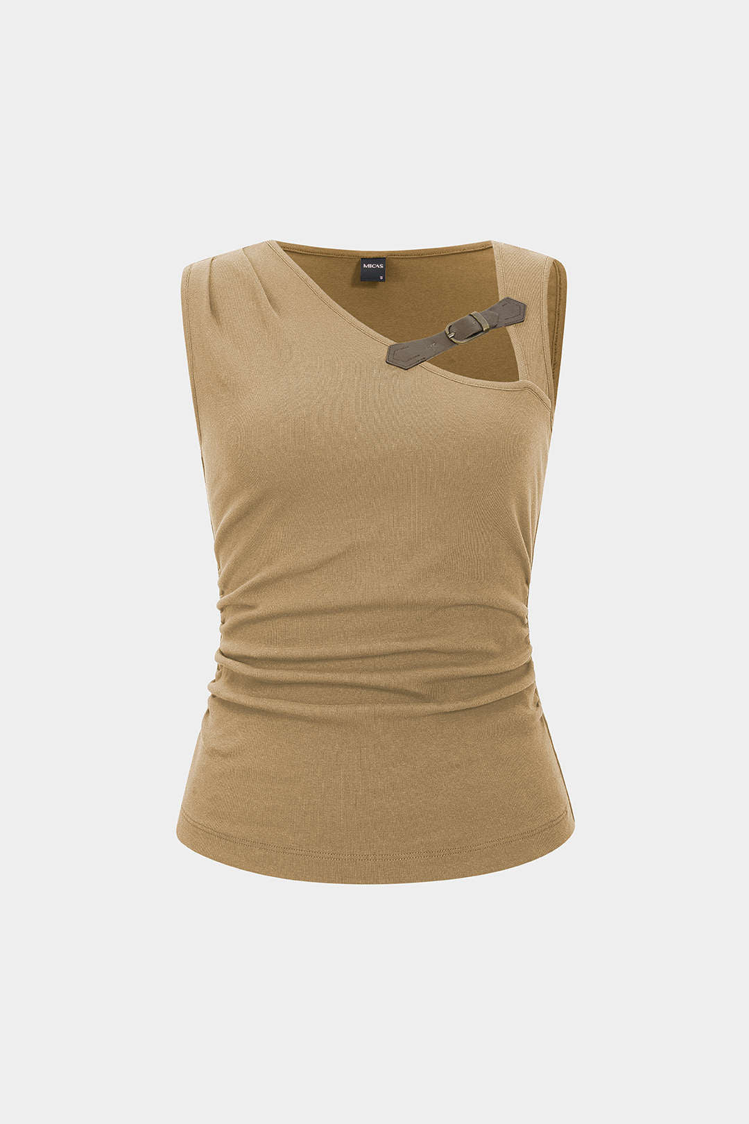 Patchwork Sleeveless Tank Top