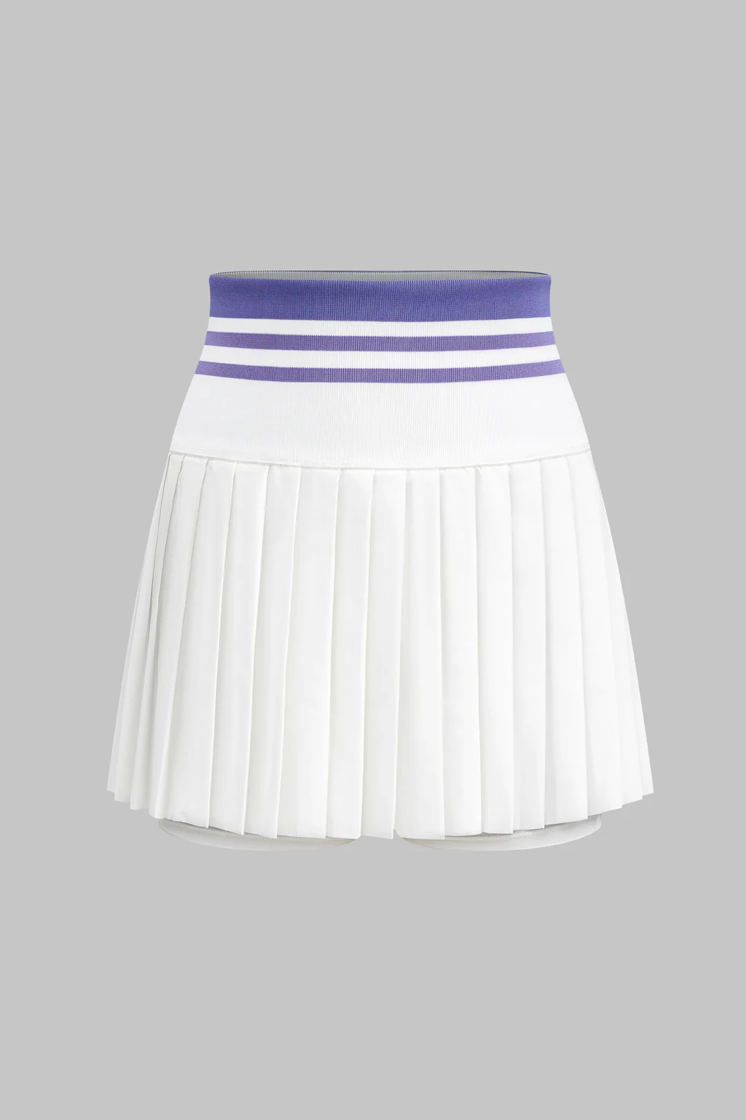 Pleated High-Waisted Skirt