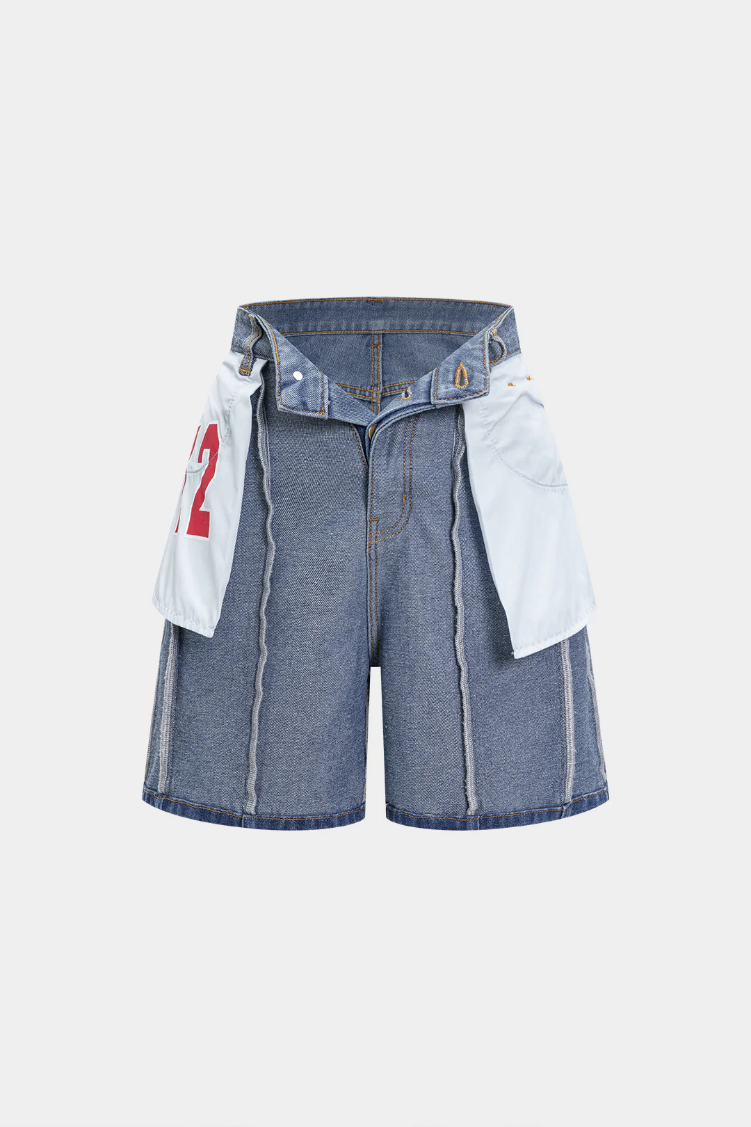 Reversible Denim Pocket Jorts