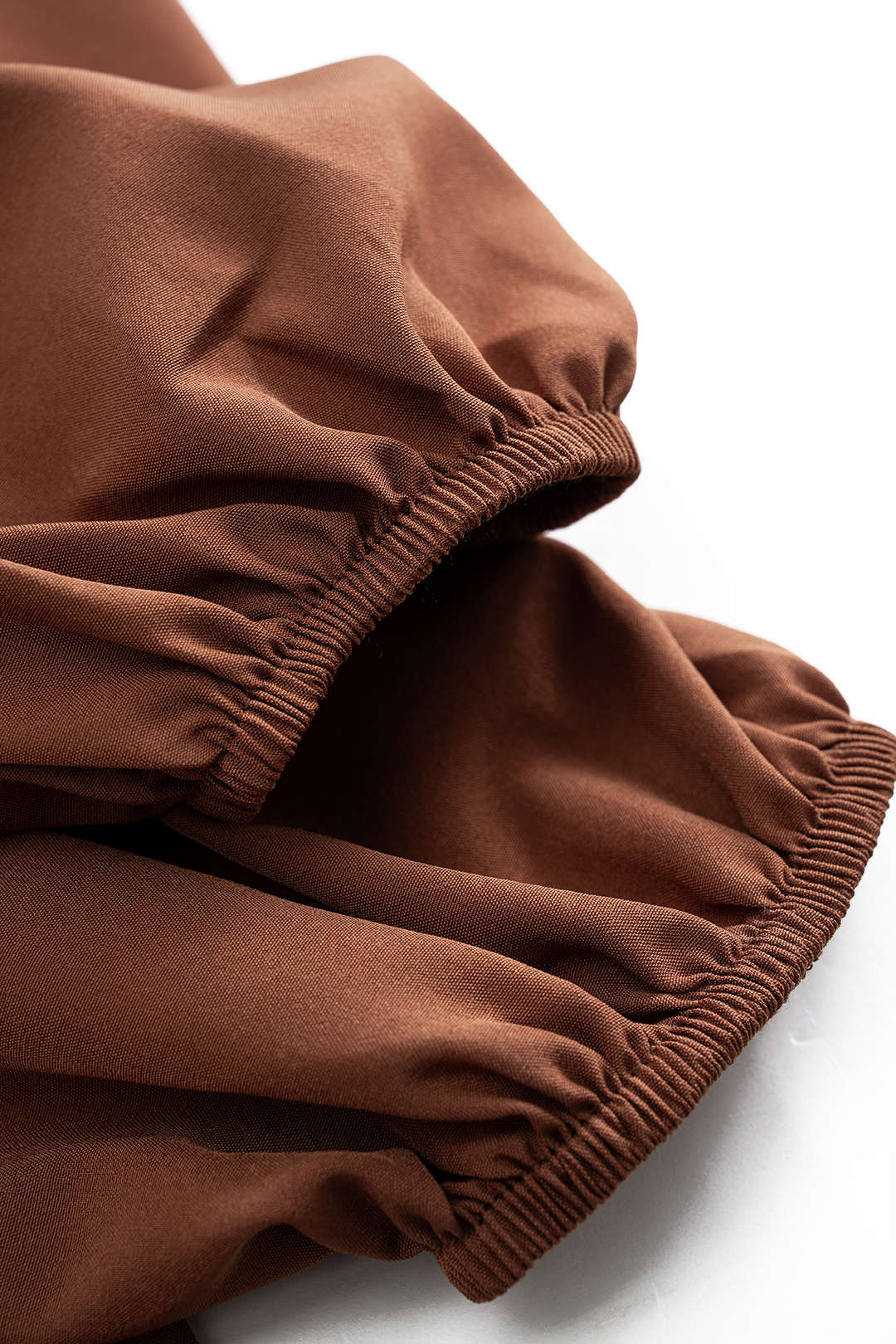 Off Shoulder Crossed Ruched Long-Sleeve Tube Top