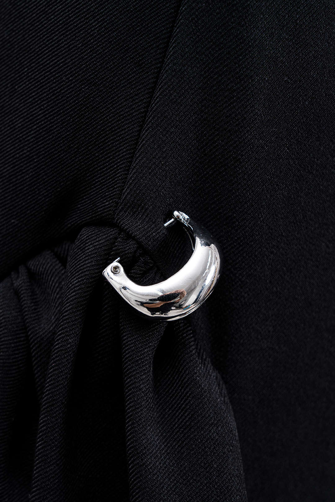 Plus Size Ruched Metallic Decor Sleeveless Floor-Length Dress