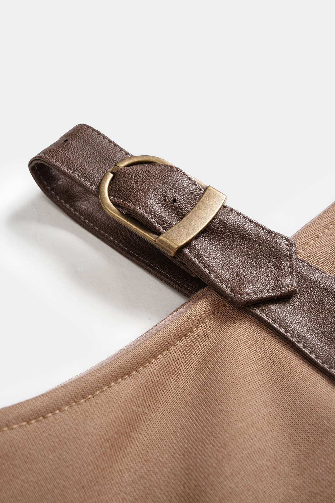 Asymmetric Neck Ruched Long-Sleeved Top