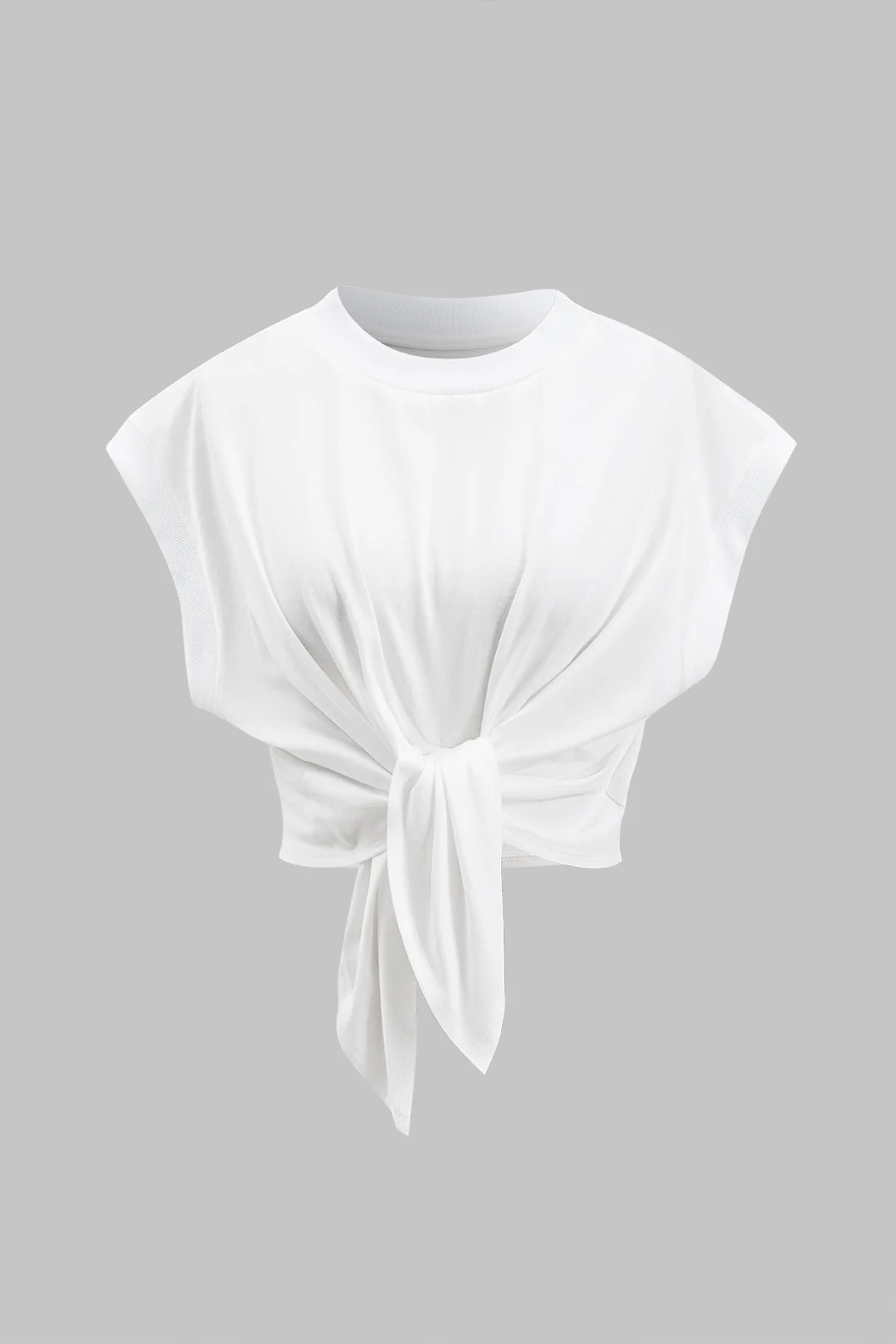 Tied Knot Top and Skirt Set