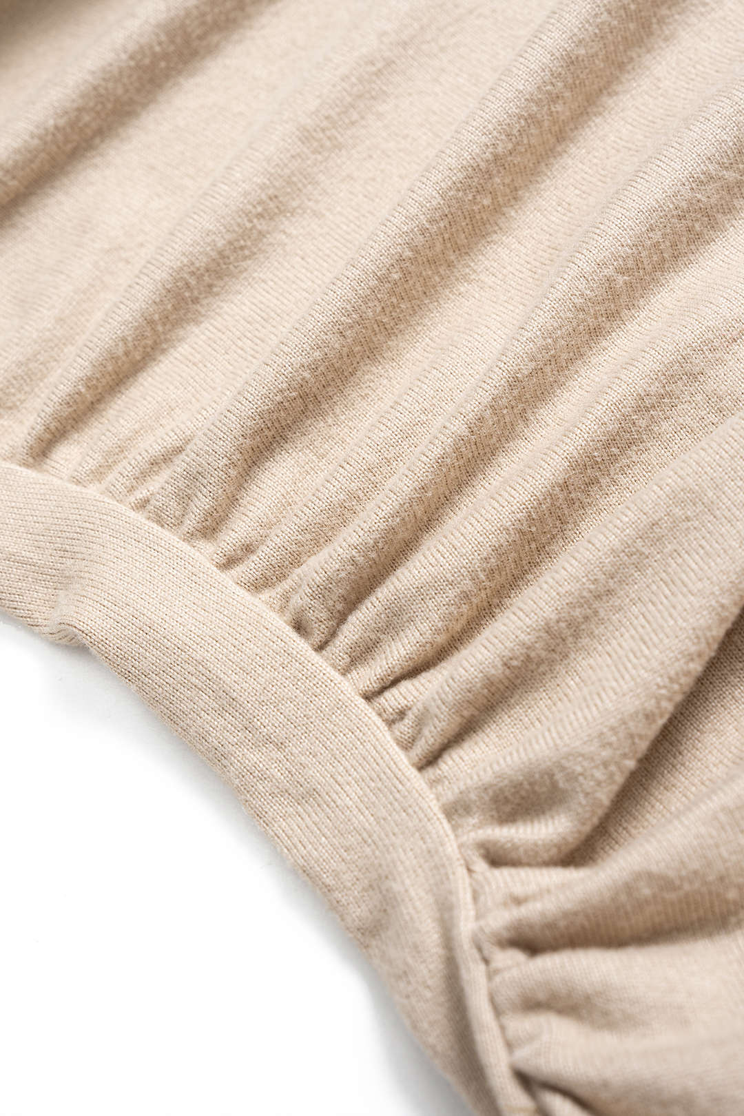 Ruched Asymmetrical Short-Sleeve T-Shirt And Trousers Set