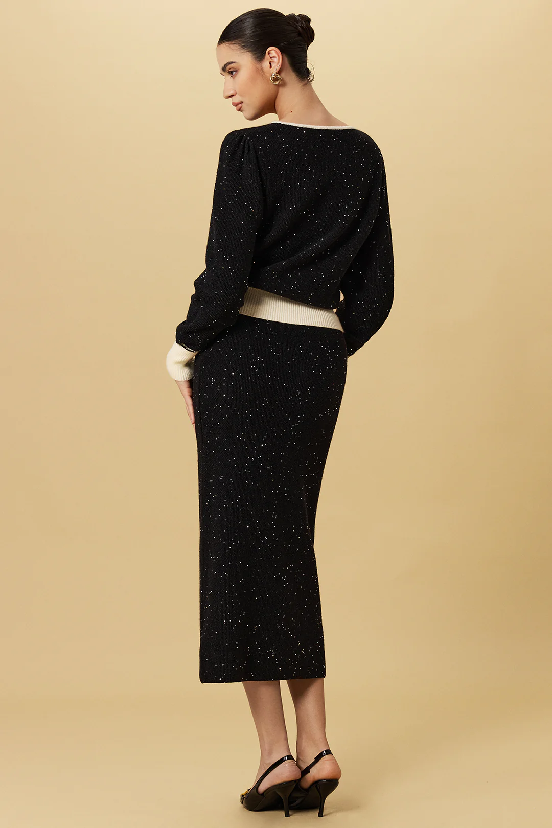 Knit Mid-length Skirt