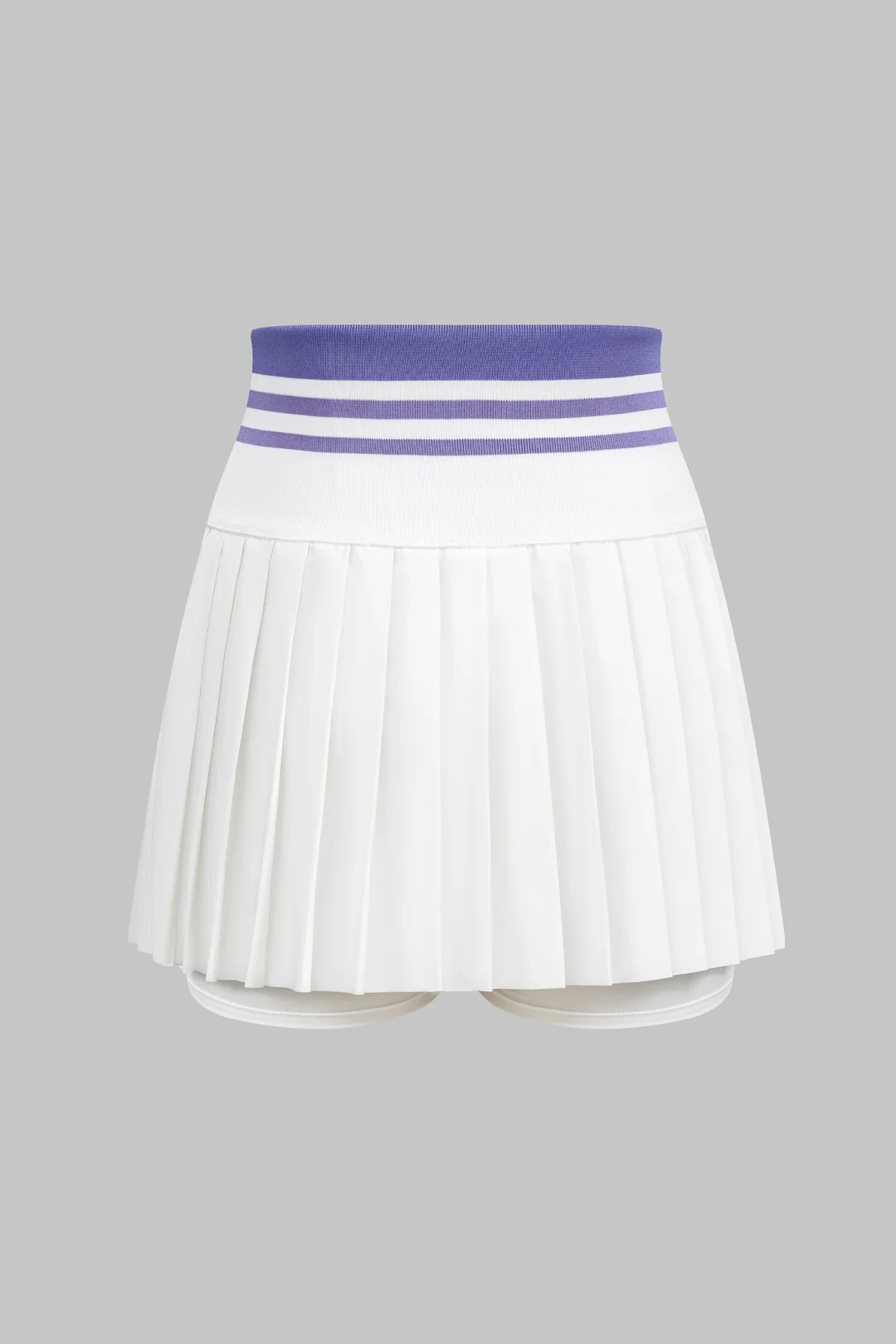 Pleated High-Waisted Skirt