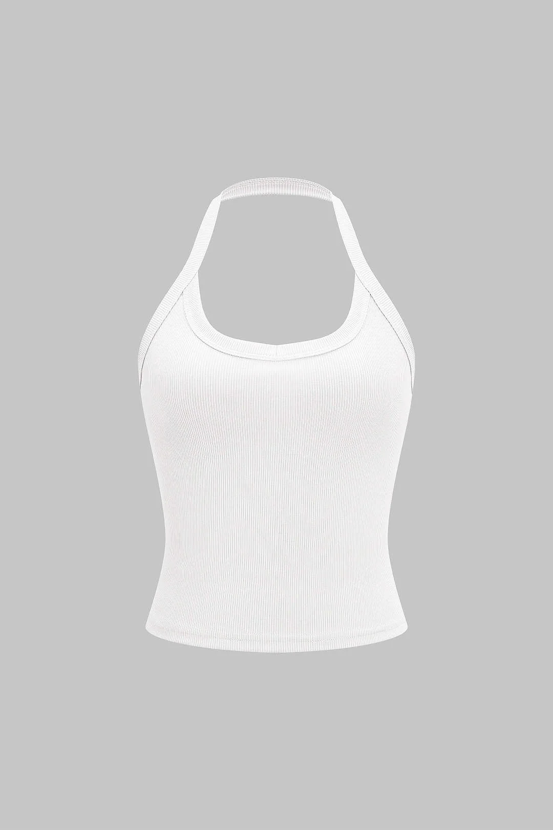 Backless Halter Neck Cami Top