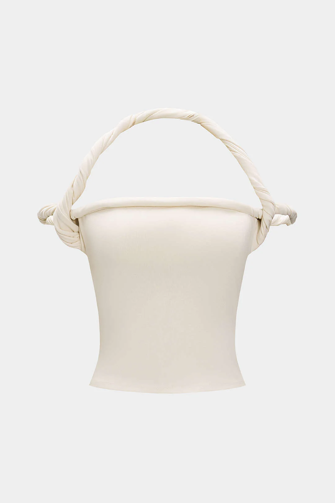 Twist Knot Halter Neck Tank Top