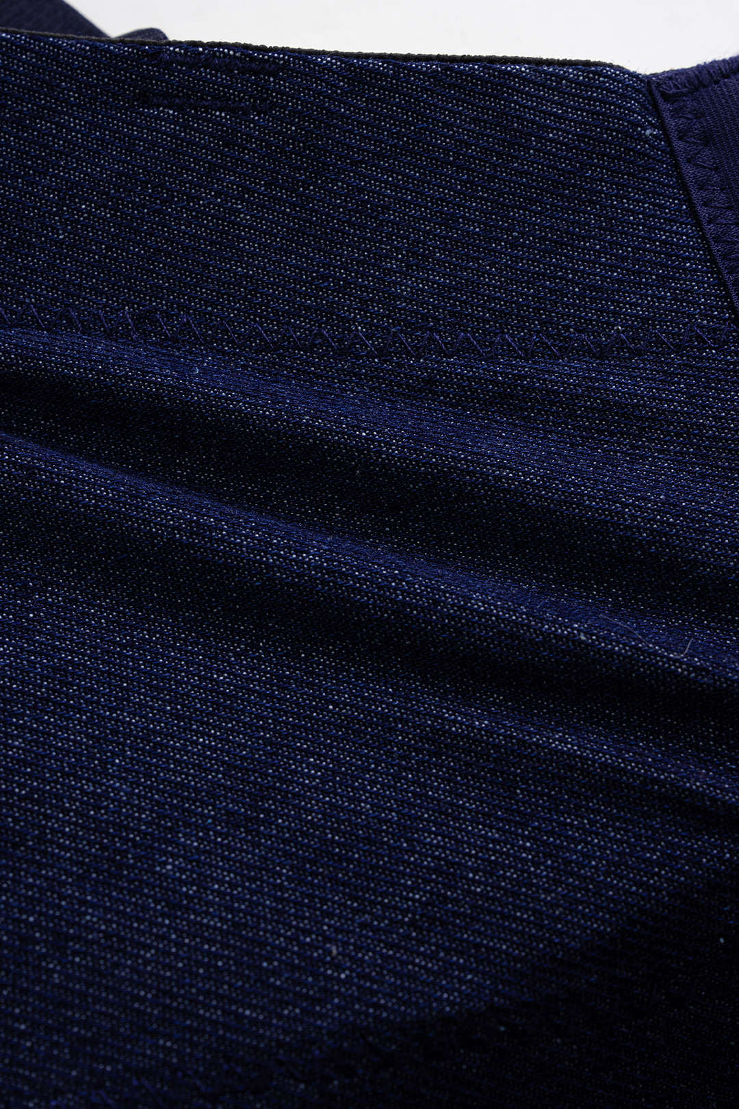 Denim Detachable Chain Corset Tube Top