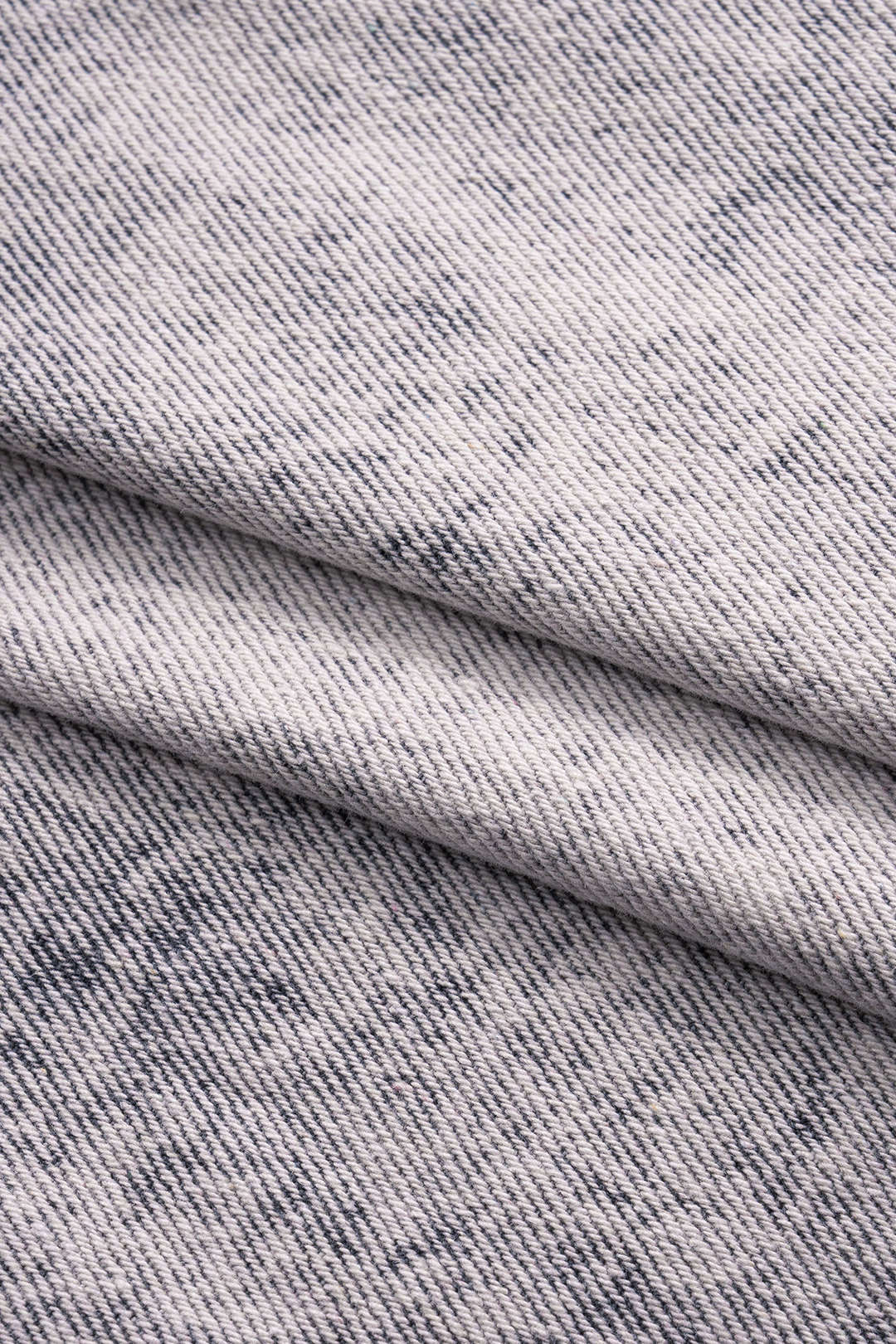 Washed Asymmetrical Crop Denim Button Tank Top