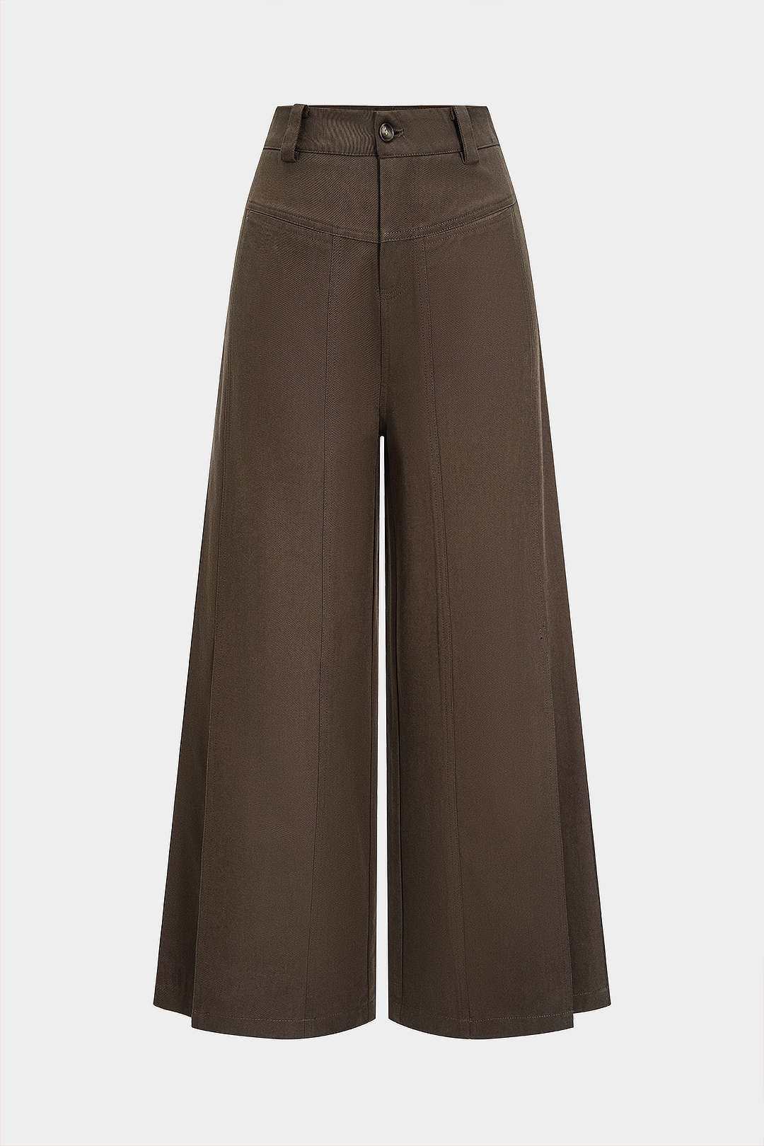 Faux Leather Patchwork Zipper Pocket Trousers