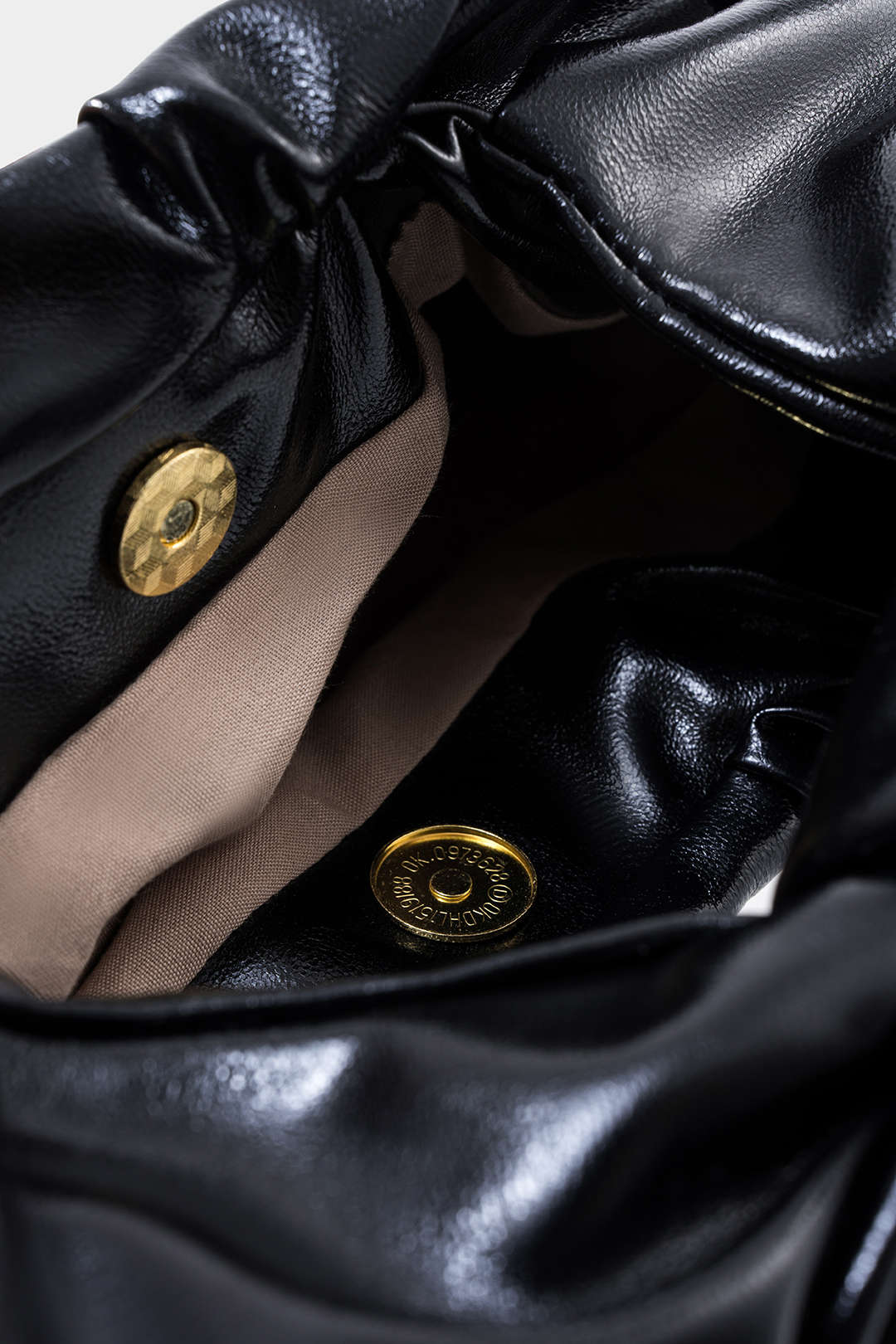 Studded Faux Leather Tote Bag