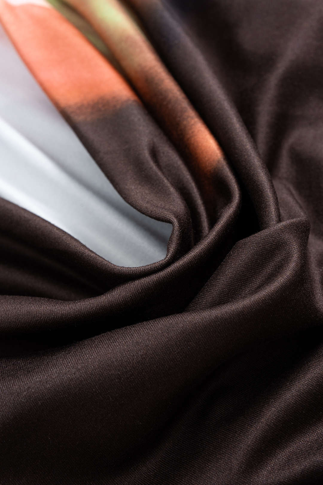 Floral Print Cowl Neck Sleeveless Maxi Dress with Draped Design