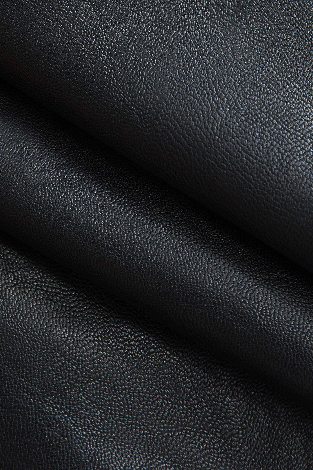 Zip-Front Faux Leather Mini Skirt