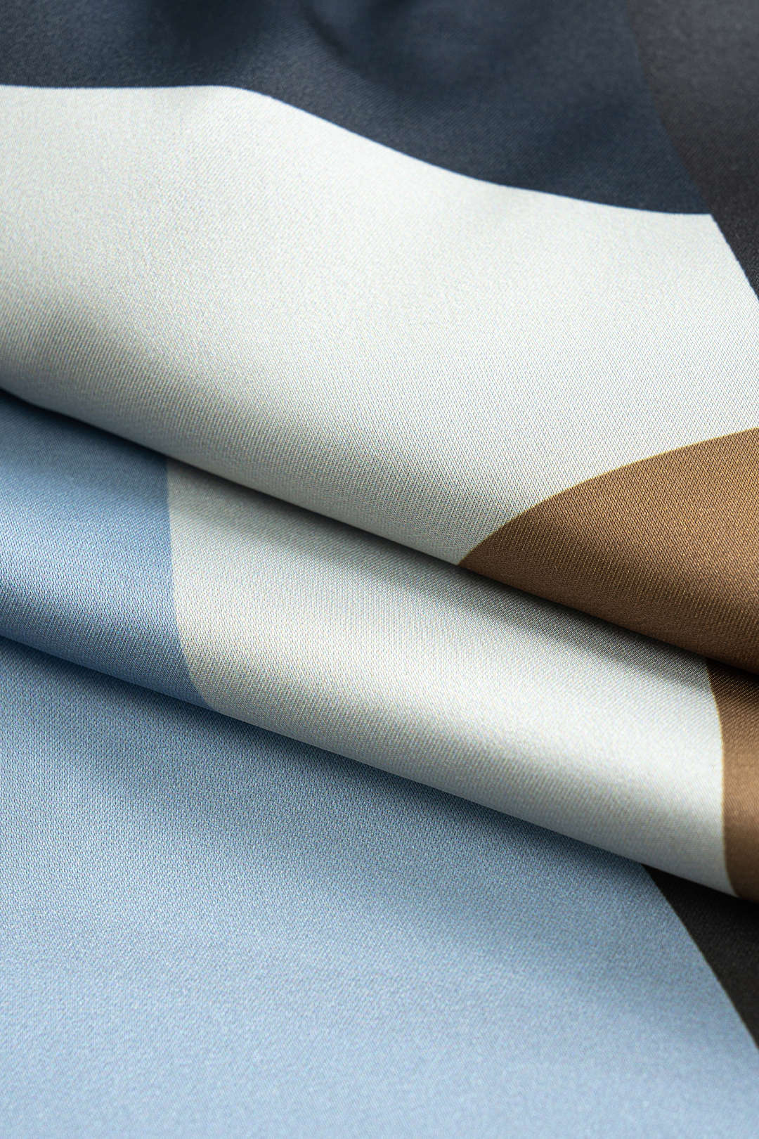 Abstract Geometric Print Satin Hollow Out Sleeveless Maxi Dress