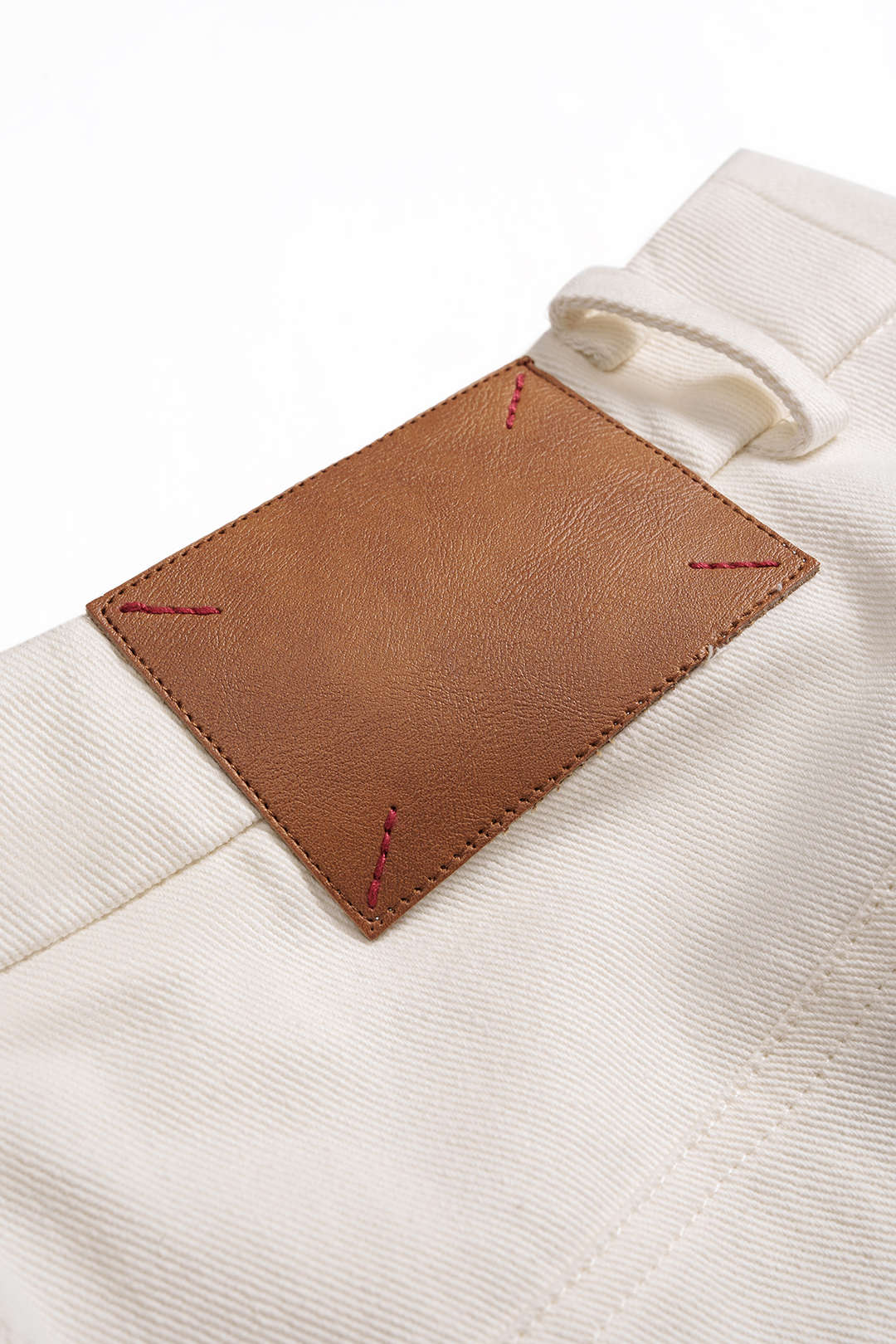 Denim Pocket Wide Leg Jeans