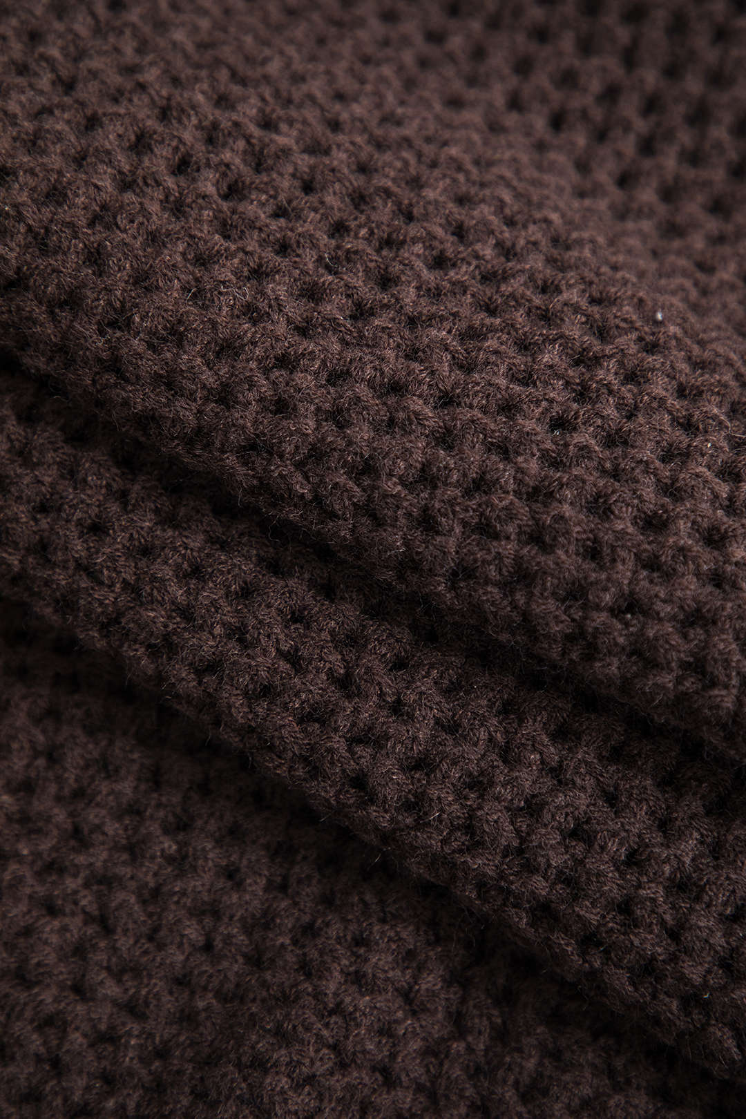 Solid Knit Cut-Out Mid-Length Skirt