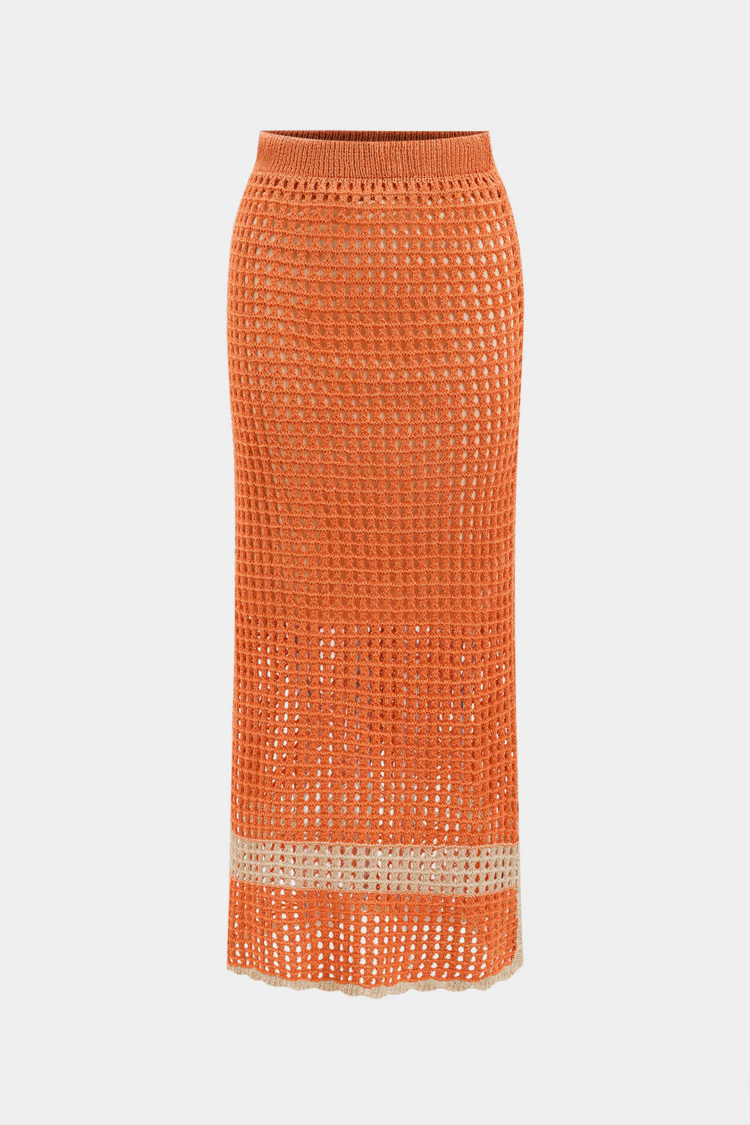 Knit Short Sleeve Top And Skirt Set