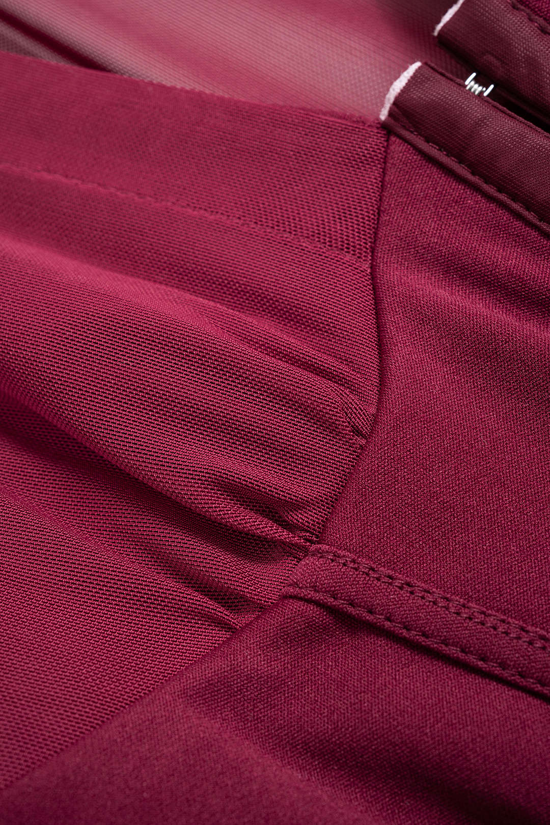 Mesh Button Corset Long-Sleeve Top