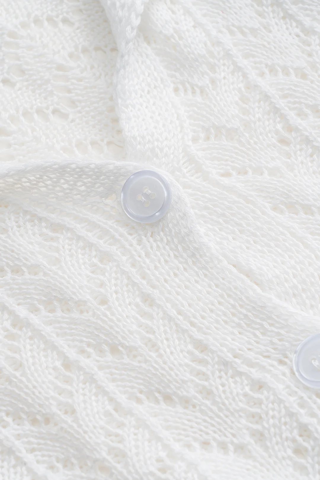 Knit Cut-Out Button Short-Sleeve Top and Skirt Set