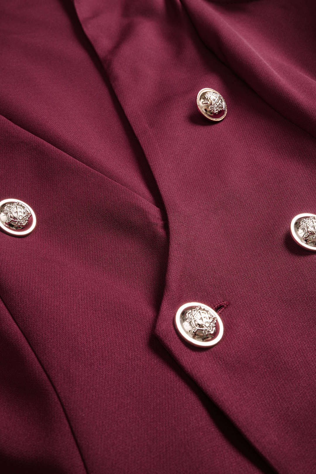 Pleated Button V-Neck Sleeveless Mini Dress