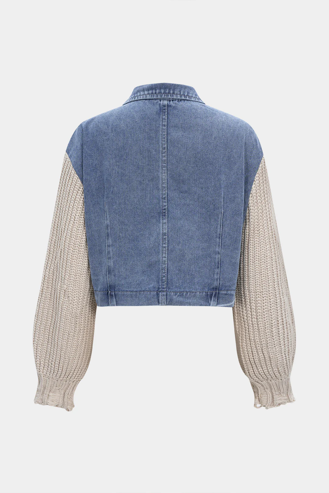 Denim Patchwork Outerwear