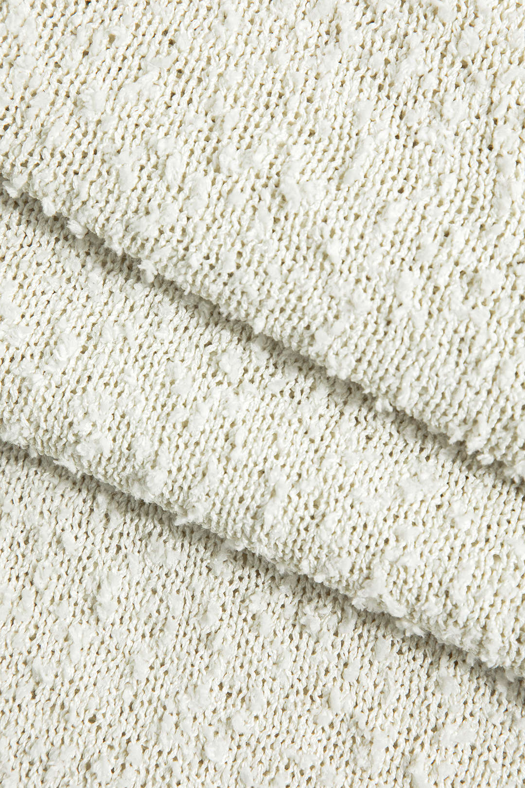 Solid Sweater Fringe Long Skirt