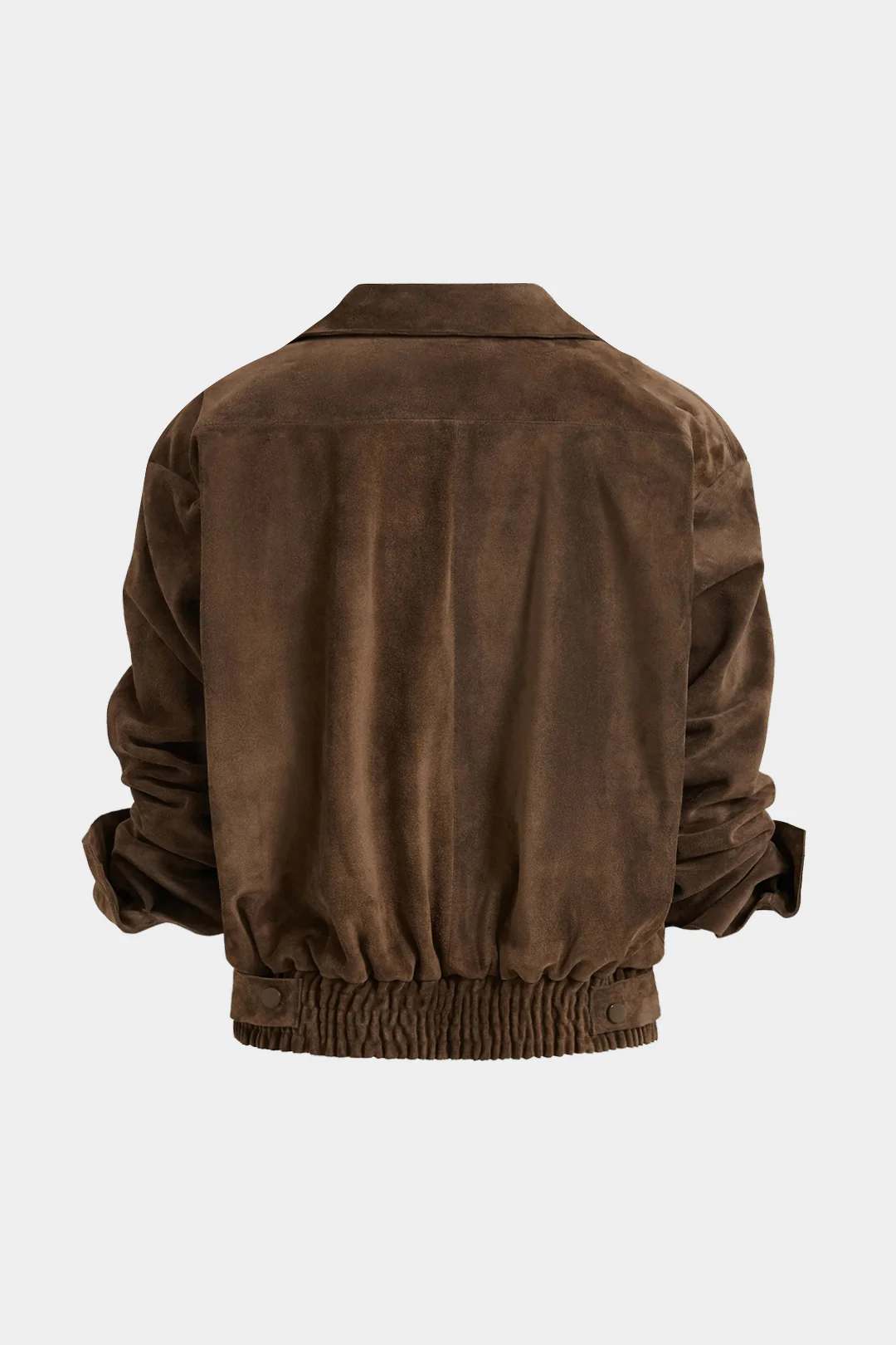 Plus Size Button V-Neck Long-Sleeve Top